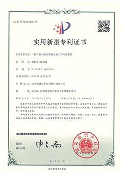 Patent Certificate